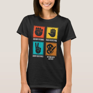 Nichts schlägt Künstler Cool Maler Designer Origin T-Shirt