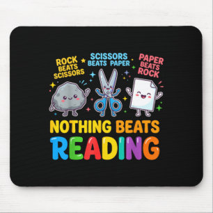 Nichts schlägt Schere, Stein, Papier lesen Mousepad