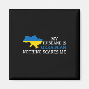 Nichts schreckt mich, mein Ehemann ist ukrainische Magnet