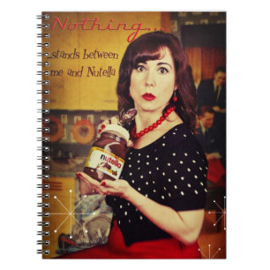 Nichts… steht zwischen mir und Nutella Notizblock