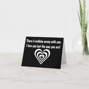 Nichts stimmt mit dir. karte