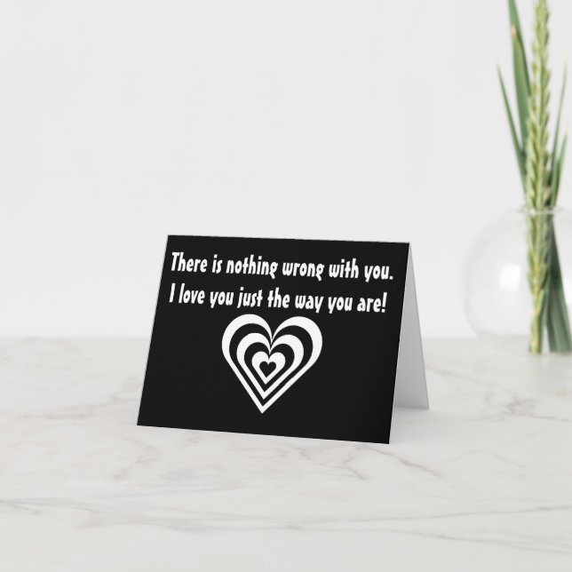 Nichts stimmt mit dir nicht! karte (Vorderseite)