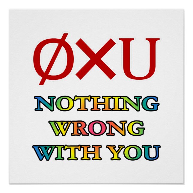 Nichts stimmt mit dir poster (Vorderseite)