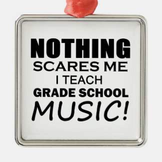 Nichts stört mich als Schulmusik Ornament Aus Metall