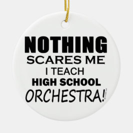 Nichts stört mich High School Orchester Keramik Ornament