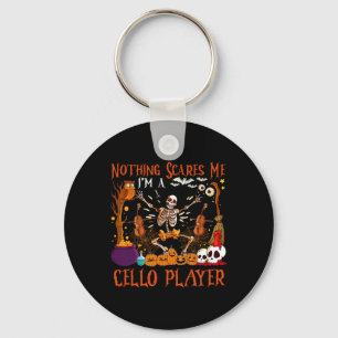 Nichts stört mich, ich bin ein Cello Player Hallow Schlüsselanhänger