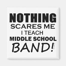 Nichts stört mich Mittelschulband Magnet