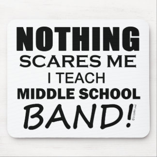 Nichts stört mich Mittelschulband Mousepad