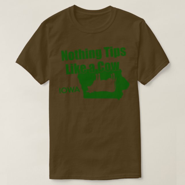 Nichts Tipps wie ein Cow TShirt (Design vorne)