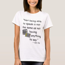 Nichts zu sagen T-Shirt