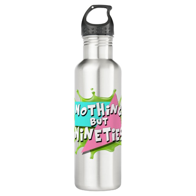 Nichtsaber Jahr-Wasser-Flasche Edelstahlflasche (Vorderseite)