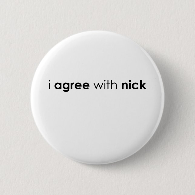 nick.ai button (Vorderseite)