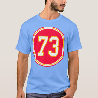 Nick Allegretti Nummer 73 Jersey Kansas City Chief T-Shirt