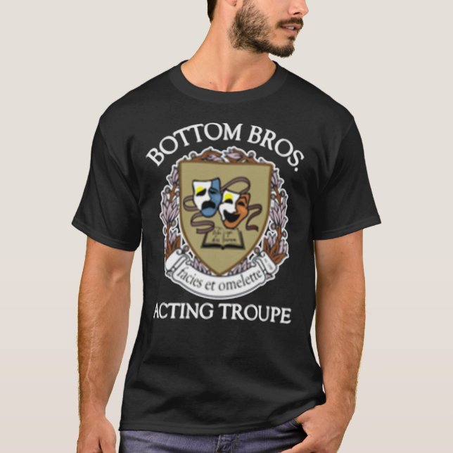 Nick and Nigel Bottom Something Rotten Acting Loch T-Shirt (Vorderseite)