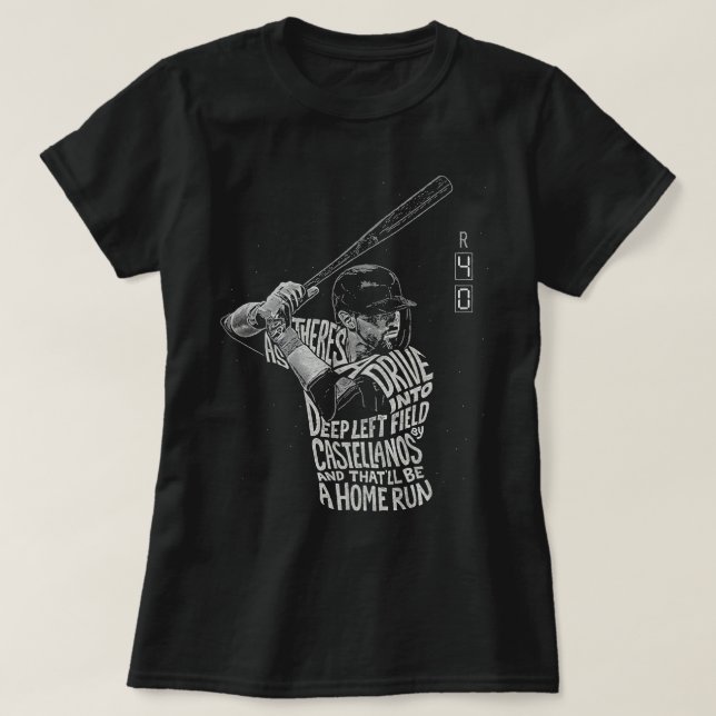 Nick Castellanos Baseball T-Shirt (Design vorne)