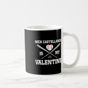 Nick Castellanos ist mein Valentinstag Cincinnati Kaffeetasse