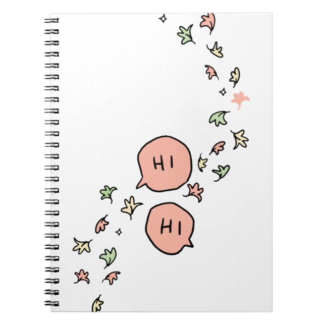 Nick-Charlie-Heartstopfen Notizblock (Vorderseite)