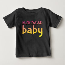 Nick DAViD baby - City Kid Logo Logo T - Shirt