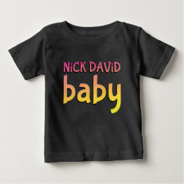Nick DAViD baby - City Kid Logo Logo T - Shirt