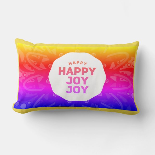 Nick DAViD baby - Happy Pillow Lendenkissen (Vorderseite)