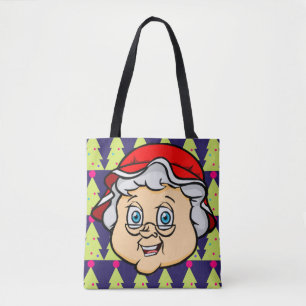 Nick DAViD - Frau Claus Christmas Tree Tote Bag