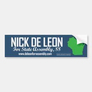 Nick De Leon Autoaufkleber