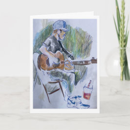 Nick der Gitarrenkarte Karte