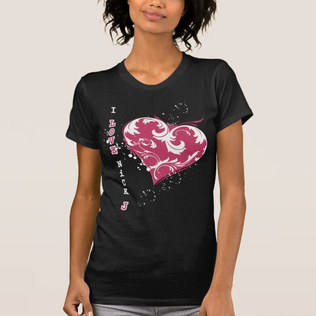 Nick-Jonas-T-Stück der Liebe I T-Shirt (Vorderseite)