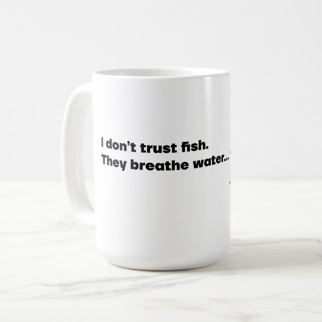 Nick Miller Quote 5/6 Kaffeetasse (Vorderseite Links)