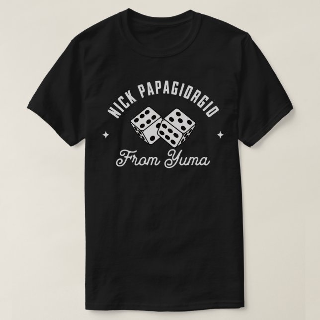 Nick Papagiorgio von Yuma TShirt (Design vorne)
