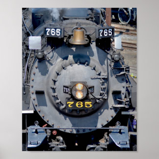 Nickel Plate Road 765 Dampflokomotive Poster