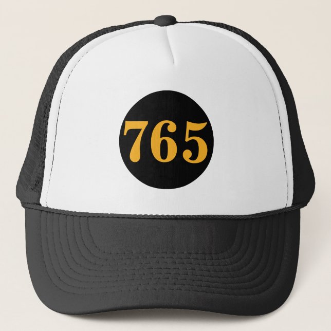 Nickel Plate Road "765" Trucker Hat Truckerkappe (Vorderseite)