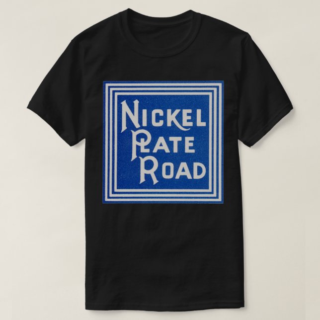 Nickel-Plattenbahn der 40er Jahre T-Shirt (Design vorne)