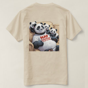 Nickerchen Champion - Funny Panda Vater Schlafen T T-Shirt