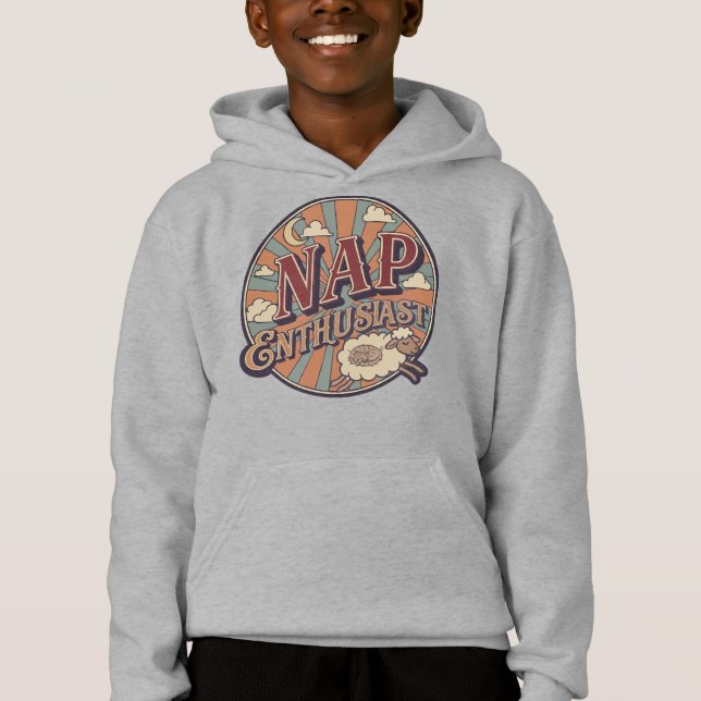 Nickerchen-Enthusiast Hoodie (Vorderseite)