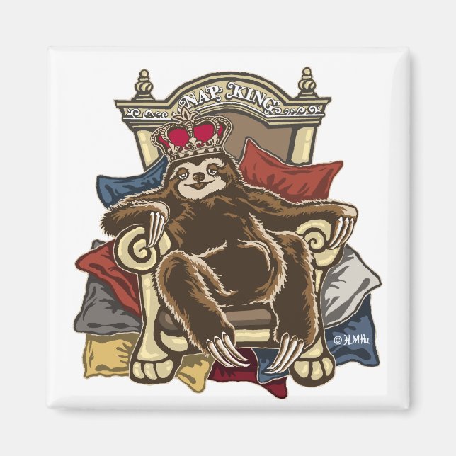 Nickerchen King Magnet (Vorne)