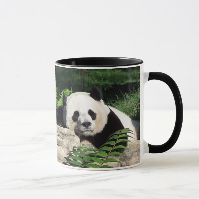 Nickerchen machender großer Panda Tasse (Rechts)