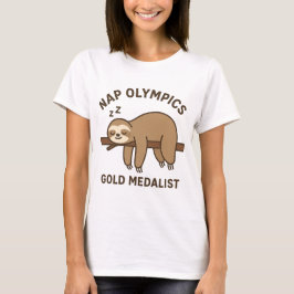 Nickerchen Olympia Gold Medalist T - Shirt - Funny