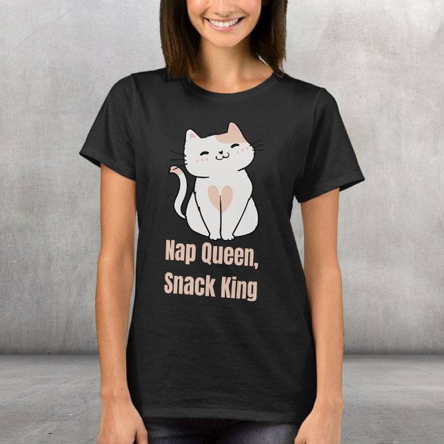 Nickerchen Queen, Snack King T-Shirt (Von Creator hochgeladen)