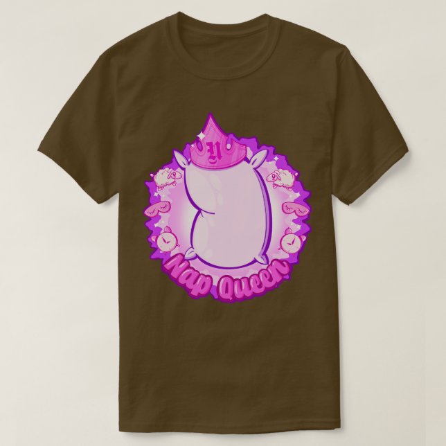 Nickerchen Queen T-Shirt (Design vorne)
