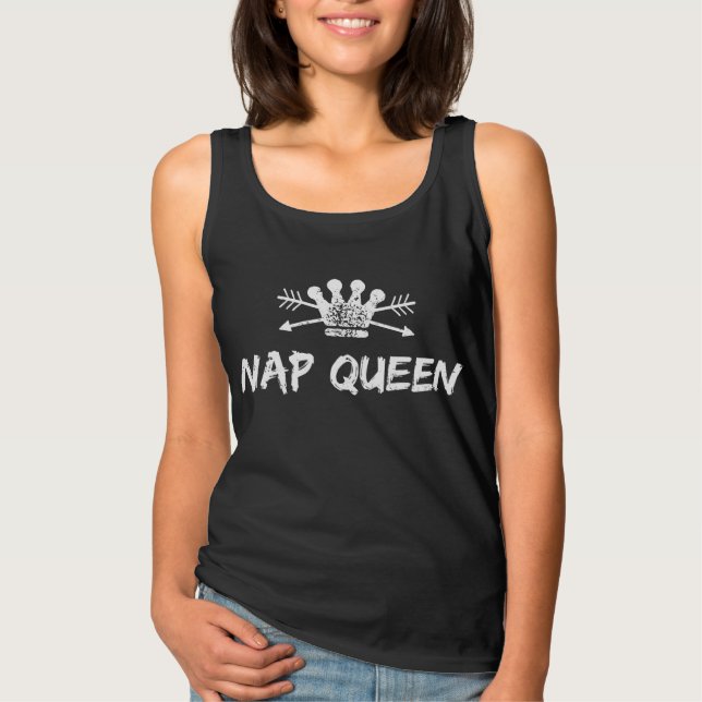 Nickerchen Queen T-Shirt (Vorderseite)