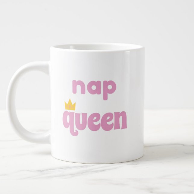 Nickerchen Queen Tasse (Links)