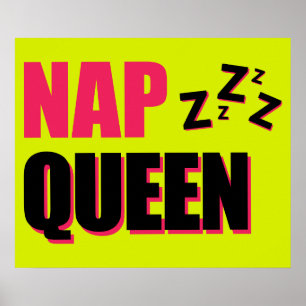Nickerchen Queen ZZZ Poster