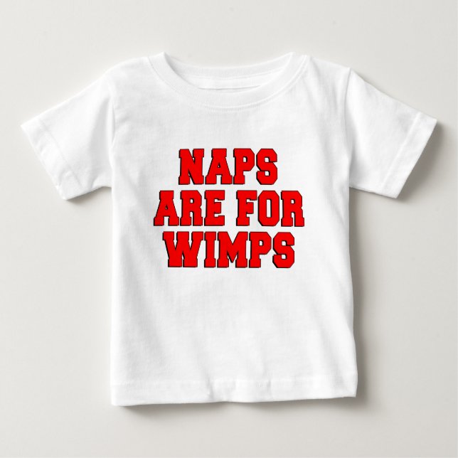 Nickerchen sind für Wimper Baby T-shirt (Vorderseite)