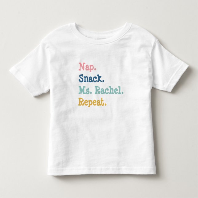 Nickerchen Snack Frau Rachel Wiederholung Shirt fü (Vorderseite)