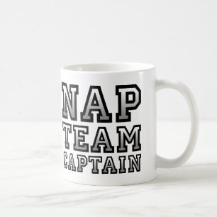 Nickerchen-Team-Kapitän Funny Mug Travel Mug Tasse