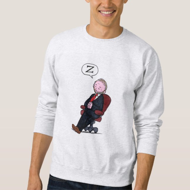 Nickerchen Time — Donald Smithfield Sweatshirt (Vorderseite)