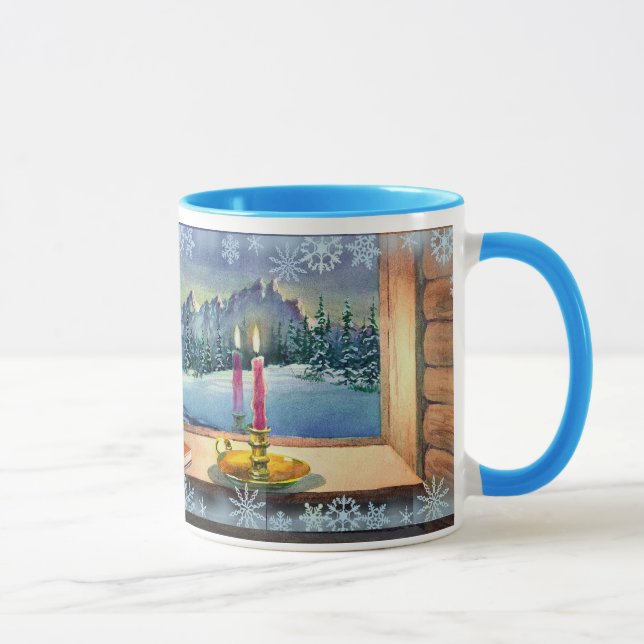 NICKERCHEN u. SCHNEEFLOCKEN durch SHARON SHARPE Tasse (Rechts)