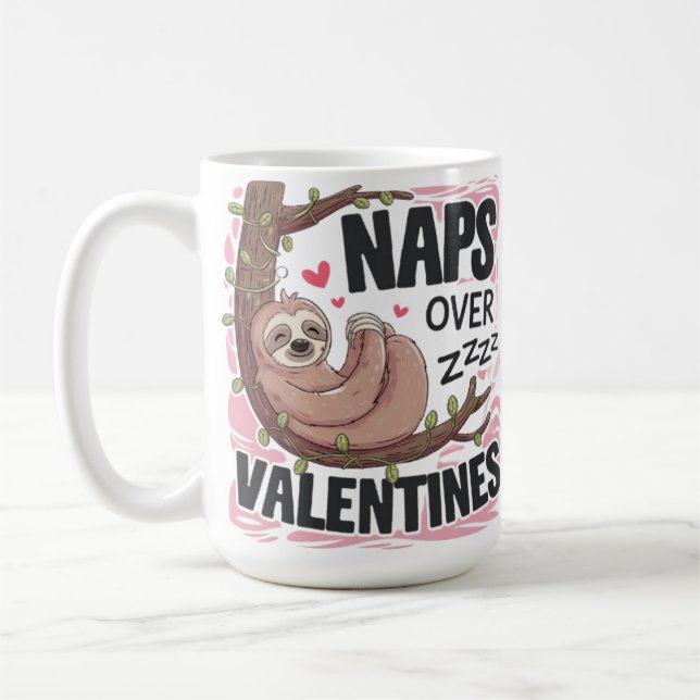 Nickerchen über Valentine Tasse (Links)