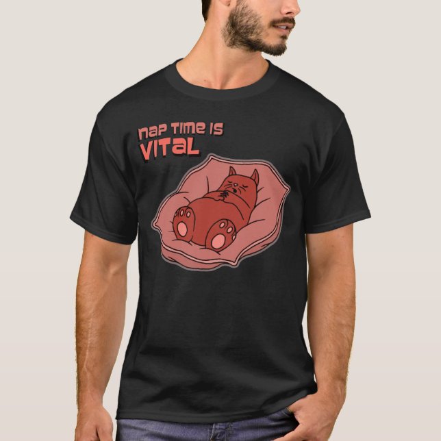 Nickerchenzeit T-Shirt (Vorderseite)